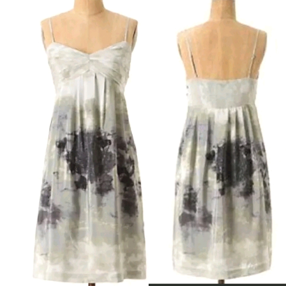 Anthropologie Fei 100% Silk Dress